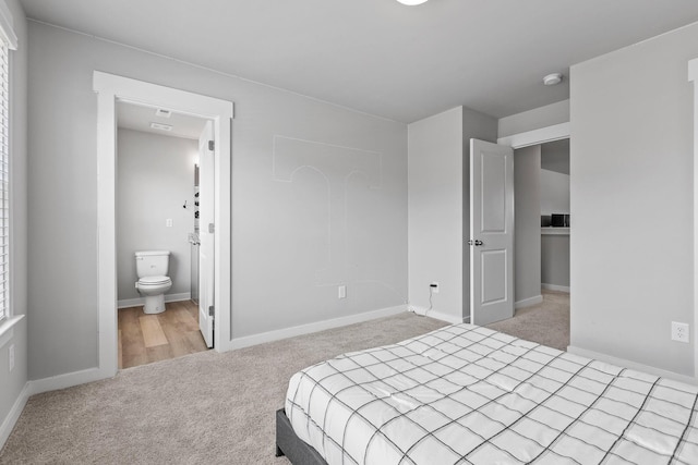 2129 Firelight Way, Ooltewah, TN 37363 - carpeted bedroom with baseboards and ensuite bath