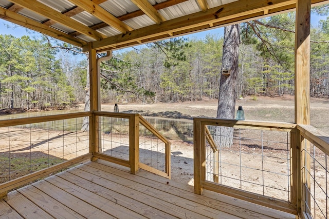 1080 Harp Switch Rd, Chickamauga, GA 30707 - view of deck