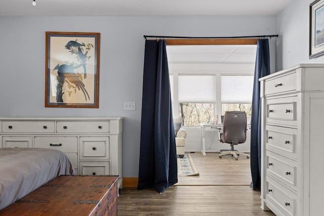 1080 Harp Switch Rd, Chickamauga, GA 30707 - bedroom with wood finished floors and baseboards