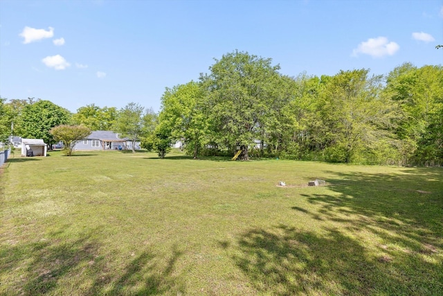 225 Shawn Ln, Chatsworth, GA 30705 - view of grassy yard with a playground