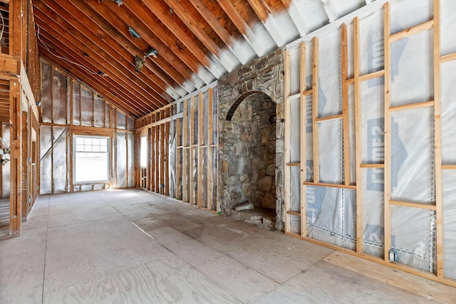 610 Orme Mountain Rd, South Pittsburg, TN 37380 - misc room with high vaulted ceiling