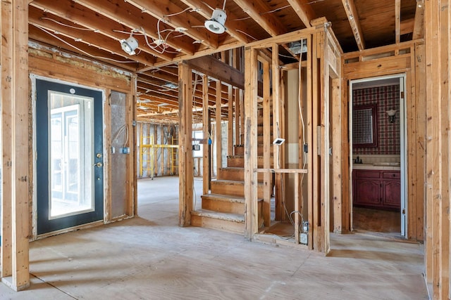 610 Orme Mountain Rd, South Pittsburg, TN 37380 - miscellaneous room with a sink