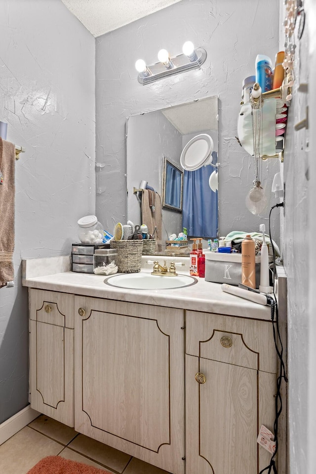 131 Sioux Trl, Ringgold, GA 30736 - bathroom featuring vanity and tile patterned floors