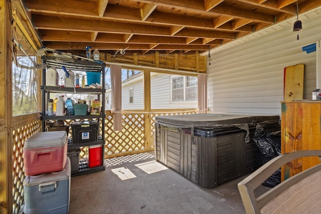 3216 Cleveland Hwy, Dalton, GA 30721 - exterior space featuring a hot tub
