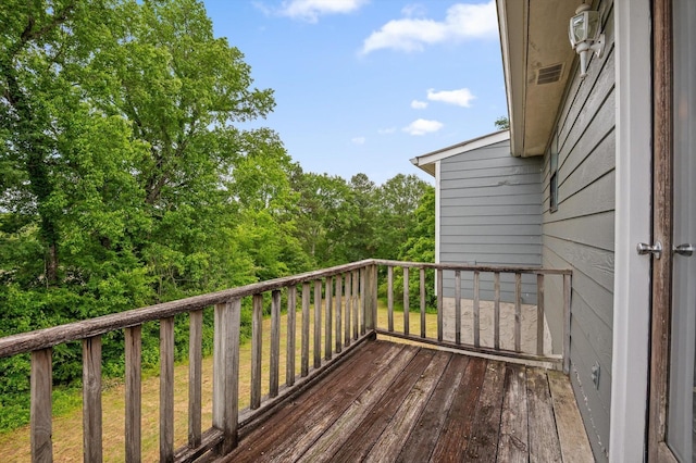 411 Meadow Green Dr, Ringgold, GA 30736 - view of wooden deck