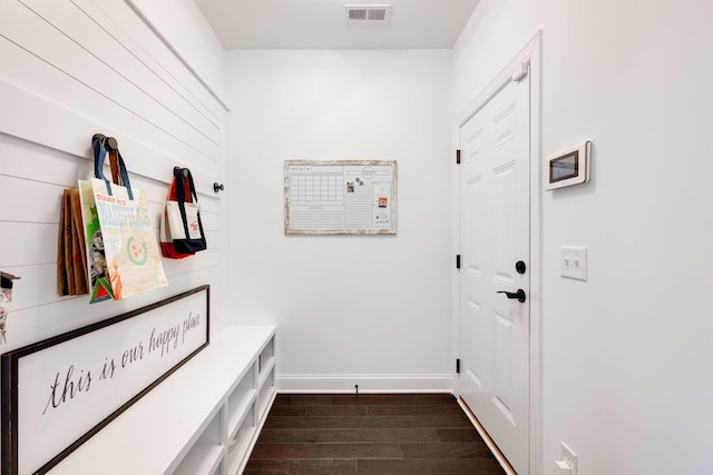 7183 Tailgate Loop, Ooltewah, TN 37363 - mudroom featuring dark wood-style flooring and baseboards
