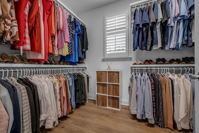 7192 Winfrey Dr, Fairview, TN 37062 - spacious closet with wood finished floors