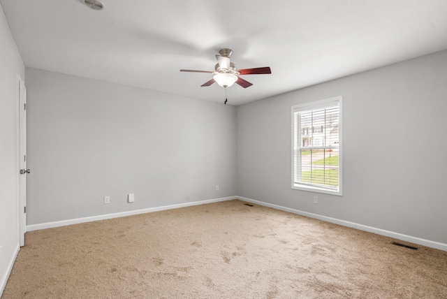 3366 N Henderson Way, Clarksville, TN 37042 - carpeted spare room with ceiling fan and baseboards