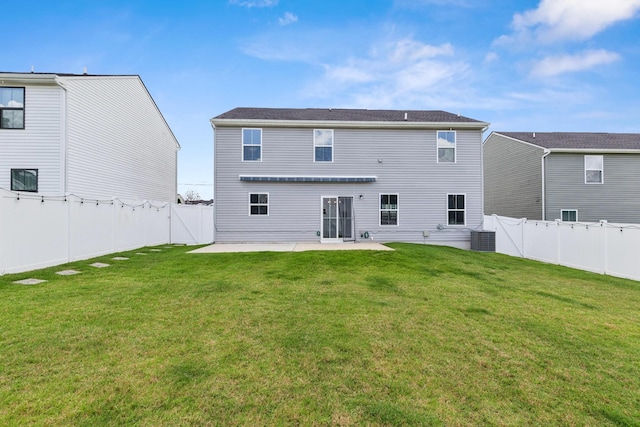 1802 Quail Run Way, Spring Hill, TN 37174 - back of property featuring a patio area and a fenced backyard