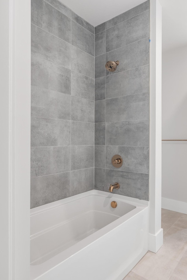 321 31st Ave N Unit B1 B, Nashville, TN 37203 - full bathroom with tile patterned floors