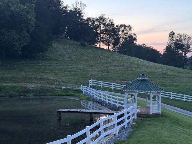 1425 Bartlett Hollow Rd, Petersburg, TN 37144 - dock with a gazebo