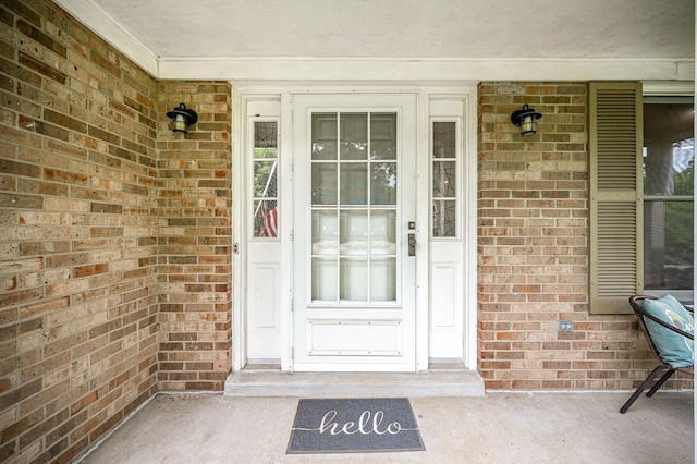 2422 Choctaw Trce, Murfreesboro, TN 37129 - view of exterior entry featuring brick siding and covered porch