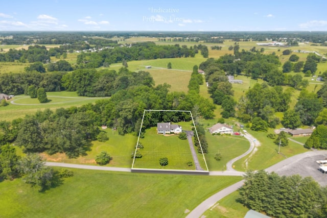 40 Lakeview Trl, Mcminnville, TN 37110 - aerial view of property's location featuring property parcel outlined