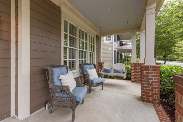 1202 Jewell Ave, Franklin, TN 37064 - view of covered porch