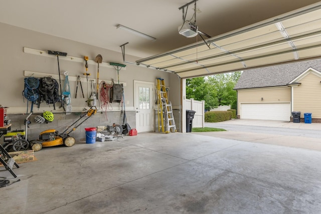 1202 Jewell Ave, Franklin, TN 37064 - garage with a garage door opener