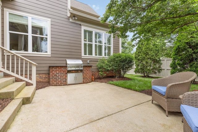 1202 Jewell Ave, Franklin, TN 37064 - view of patio / terrace featuring grilling area