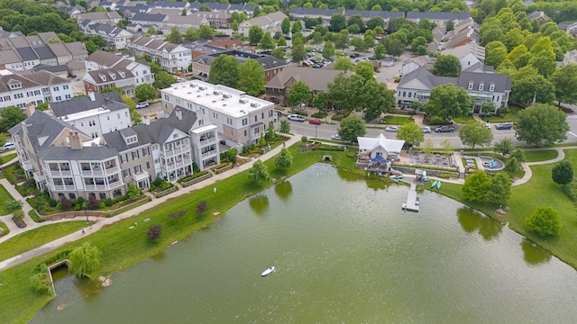 1202 Jewell Ave, Franklin, TN 37064 - aerial perspective of suburban area featuring a nearby body of water