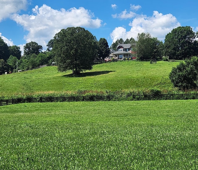 6353 Gordon Lawrence Rd, Santa Fe, TN 38482 - view of green lawn with a rural view