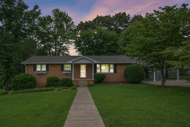 305 E Overhill Dr, Dickson, TN 37055 - ranch-style house with brick siding and roof with shingles