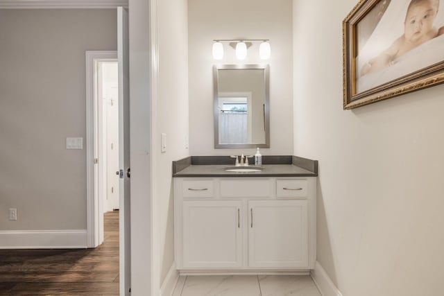 9488 Stillbrook Trce, Brentwood, TN 37027 - bathroom featuring vanity and baseboards