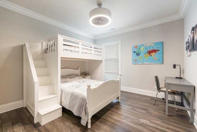 9488 Stillbrook Trce, Brentwood, TN 37027 - bedroom featuring wood finished floors and ornamental molding