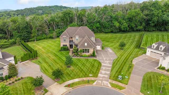 9488 Stillbrook Trce, Brentwood, TN 37027 - view of subject property with a heavily wooded area
