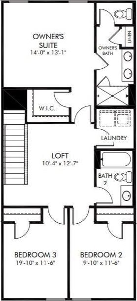 858 Longleaf Ln, Columbia, TN 38401 - view of floor plan / room layout