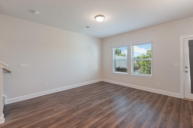 858 Longleaf Ln, Columbia, TN 38401 - spare room featuring dark wood finished floors and a smoke detector