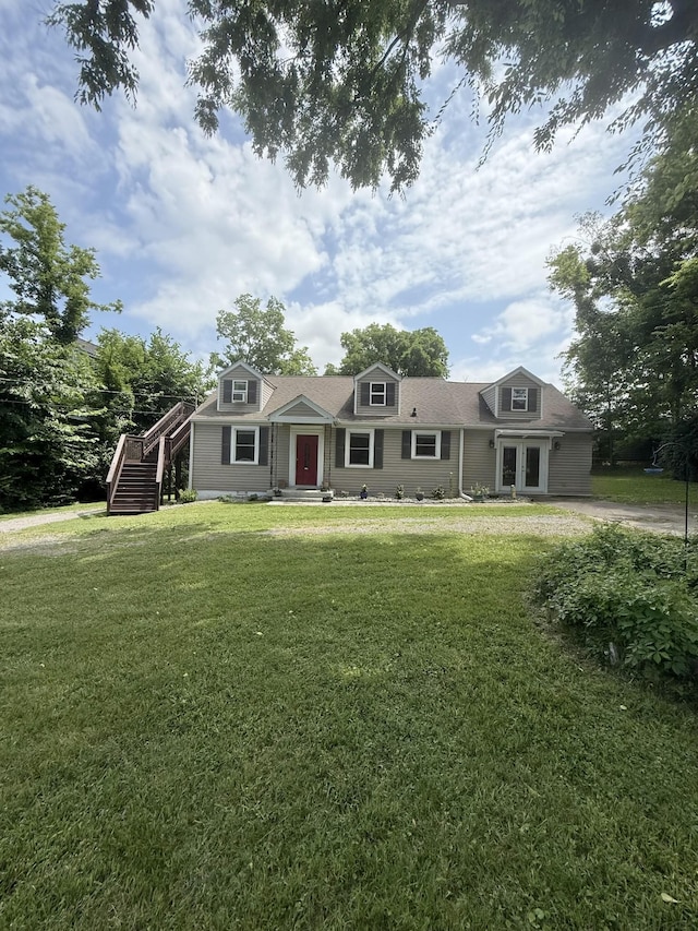 412 Westboro Dr, Nashville, TN 37209 - view of front facade featuring a front yard and stairs