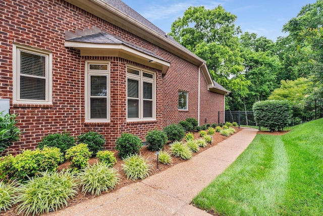 241 King Arthur Cir, Franklin, TN 37067 - view of side of home with brick siding