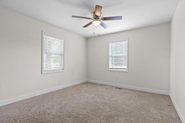 1060 Anderson Ridge Rd, Jasper, TN 37347 - empty room featuring a ceiling fan and light carpet