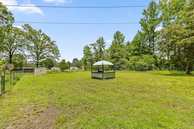 1060 Anderson Ridge Rd, Jasper, TN 37347 - fenced backyard with a shed