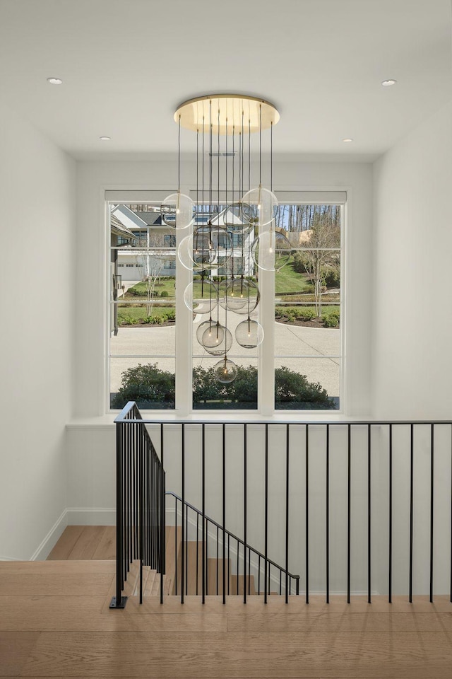 7346 Harlow Dr, College Grove, TN 37046 - detailed view of wood finished floors and recessed lighting