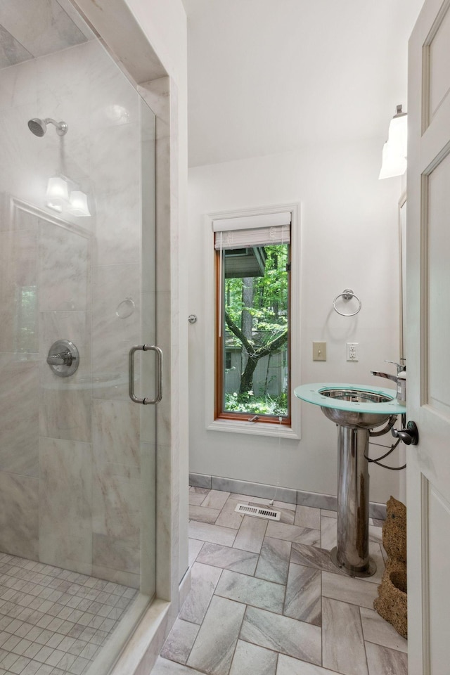 232 Hollingsworth Cove Rd, Monteagle, TN 37356 - full bath featuring a stall shower