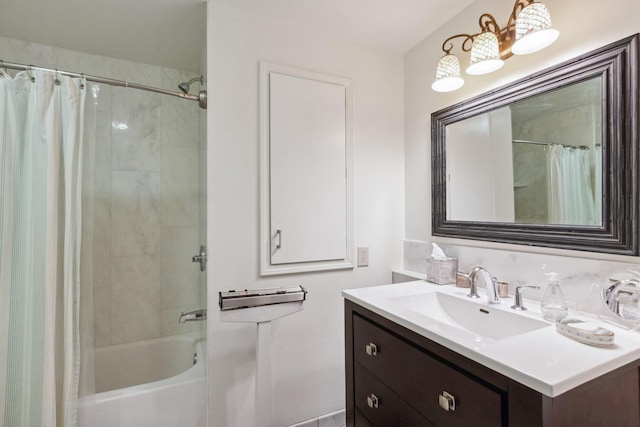 232 Hollingsworth Cove Rd, Monteagle, TN 37356 - full bath featuring vanity and shower / bath combination with curtain