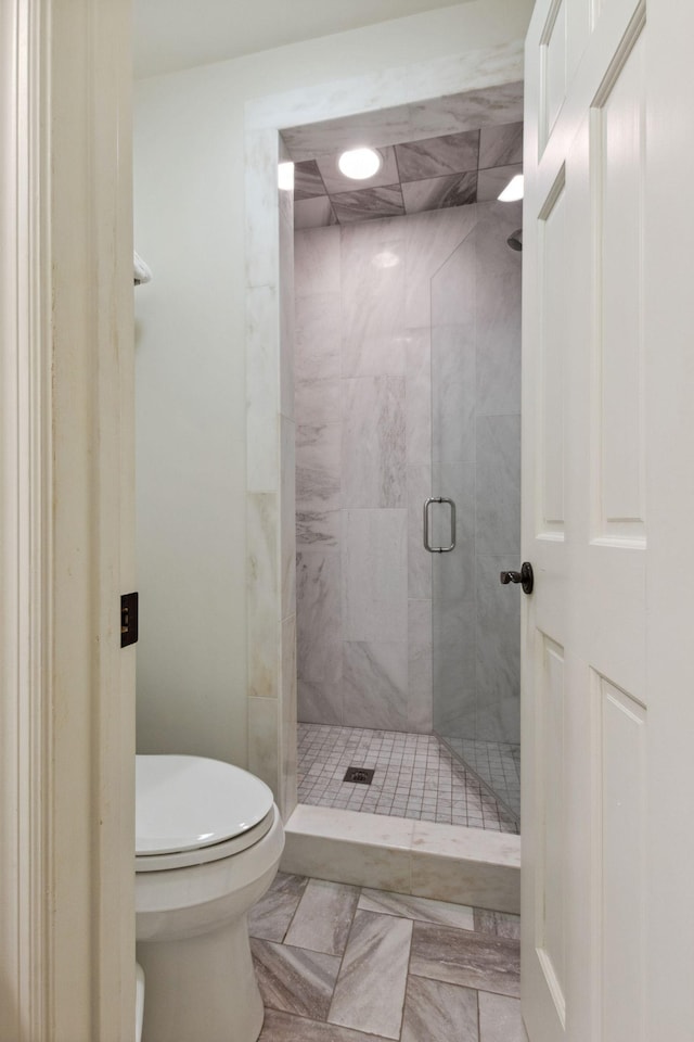 232 Hollingsworth Cove Rd, Monteagle, TN 37356 - full bathroom with a shower stall and toilet