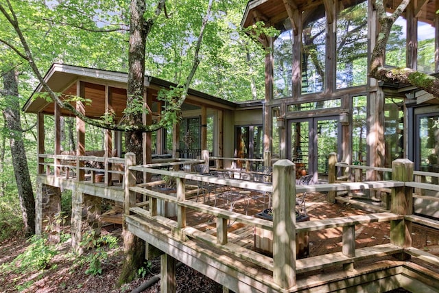 232 Hollingsworth Cove Rd, Monteagle, TN 37356 - view of deck