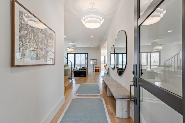 1209 Noelton Ave, Nashville, TN 37215 - hall featuring light wood finished floors and baseboards