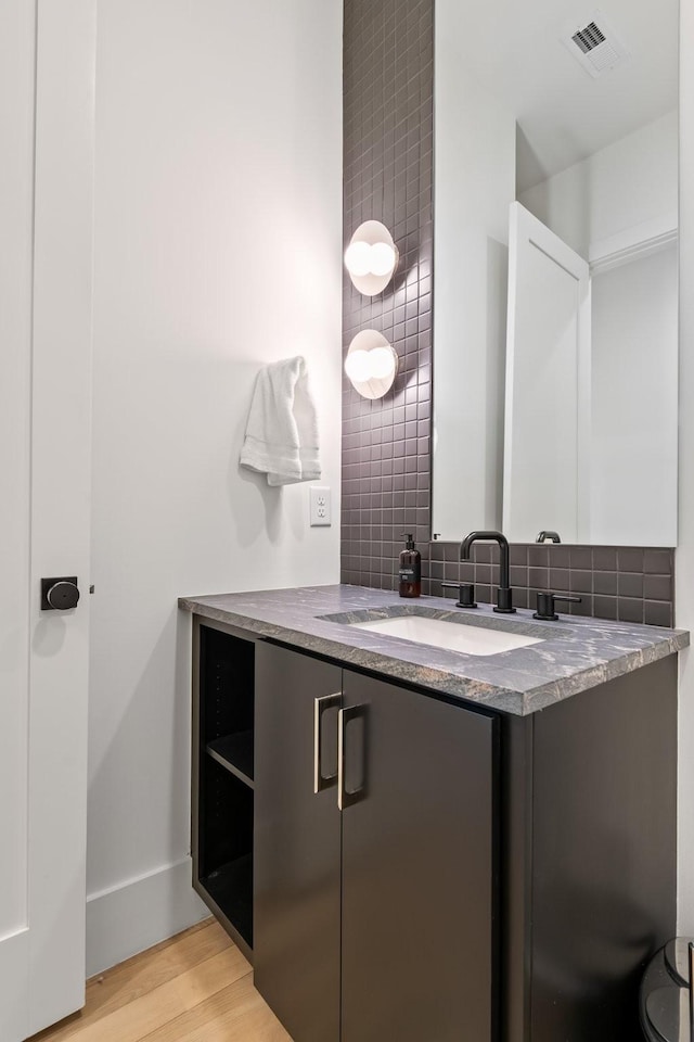 1209 Noelton Ave, Nashville, TN 37215 - bathroom with vanity and wood finished floors