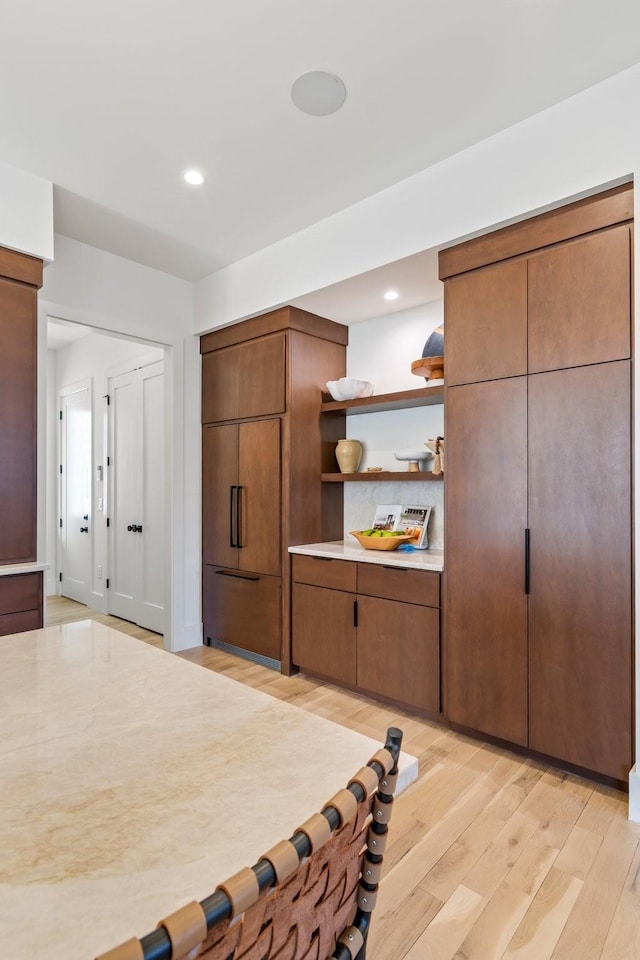1209 Noelton Ave, Nashville, TN 37215 - unfurnished bedroom with light wood finished floors and recessed lighting