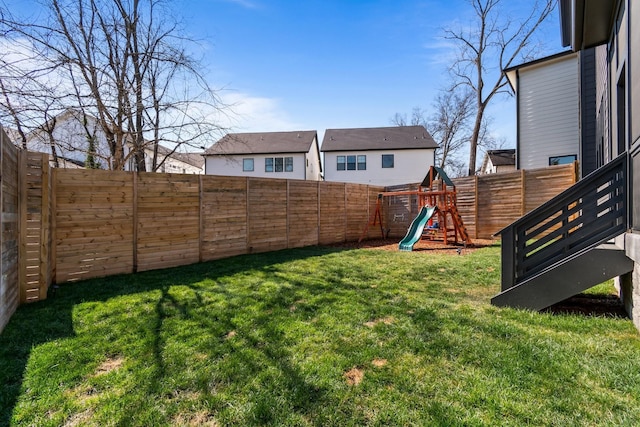 1209 Noelton Ave, Nashville, TN 37215 - fenced backyard featuring a playground