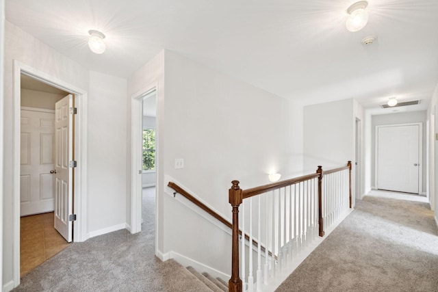 821 Alex Way, Mount Juliet, TN 37122 - hallway featuring carpet floors and an upstairs landing
