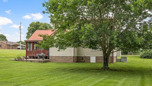 110 Sandis Ln, Palmyra, TN 37142 - view of grassy yard