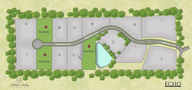 1713 Reflection Ln, Brentwood, TN 37027 - parcel map