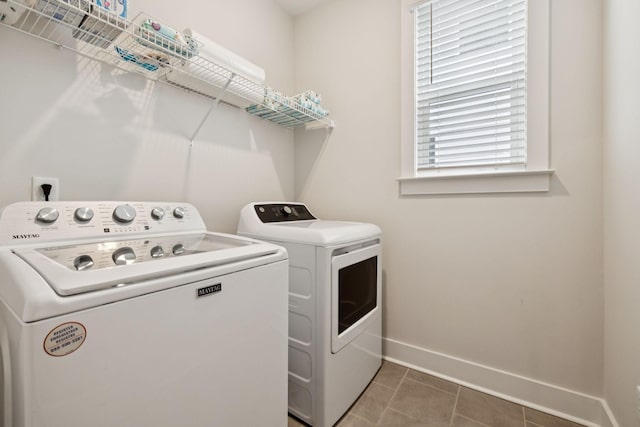 3737 Felipe Way, Murfreesboro, TN 37129 - washroom with washing machine and clothes dryer and tile patterned flooring