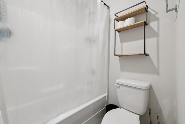 3737 Felipe Way, Murfreesboro, TN 37129 - bathroom with shower / bathtub combination with curtain and toilet