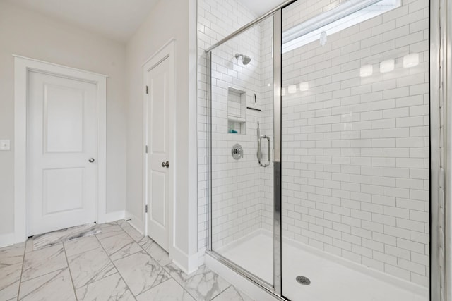 3737 Felipe Way, Murfreesboro, TN 37129 - full bathroom with a stall shower and marble finish floors