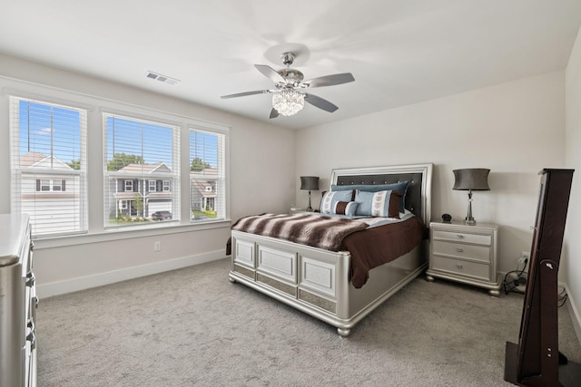3737 Felipe Way, Murfreesboro, TN 37129 - bedroom with carpet floors and ceiling fan