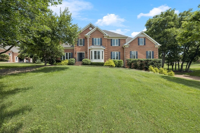 1524 Gordon Petty Dr, Brentwood, TN 37027 - colonial home featuring brick siding and a front yard