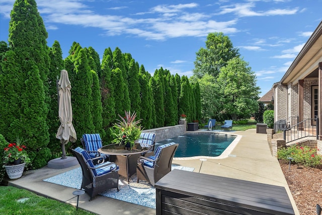 2811 Craythorne Dr, Murfreesboro, TN 37129 - view of swimming pool featuring a patio and outdoor dining space